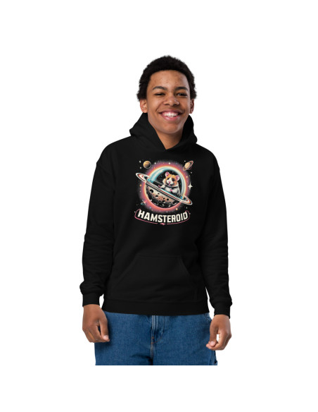 Sweat à capuche épais pour les jeunes hamsteroid