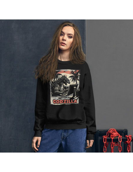 Sweat Unisexe à Col Rond CODZILLA