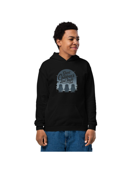 Sweat à capuche épais pour les jeunes Coraline ghosts