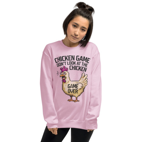 Sweat Unisexe à Col Rond CHICKEN GAME