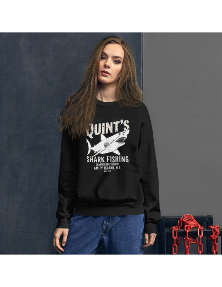 Sweat Unisexe à Col Rond JAWS