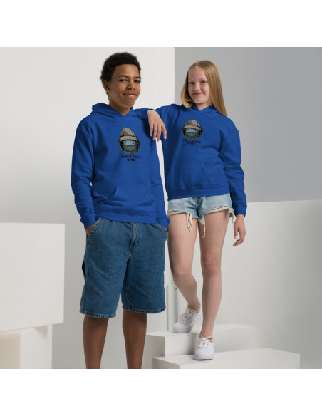Sweat à capuche épais pour les jeunes JN
