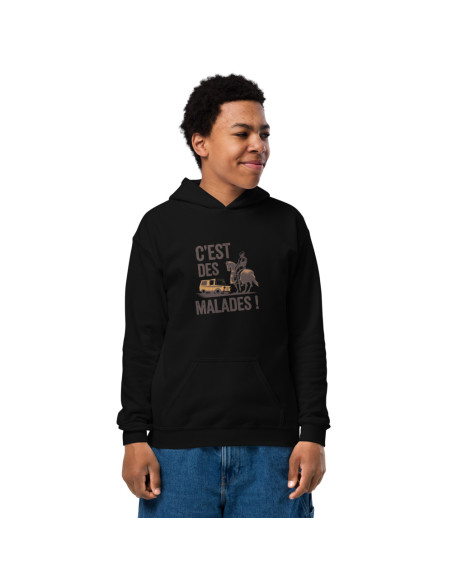 Sweat à capuche épais pour les jeunes c'est des malades
