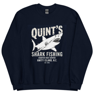 Sweat Unisexe à Col Rond JAWS