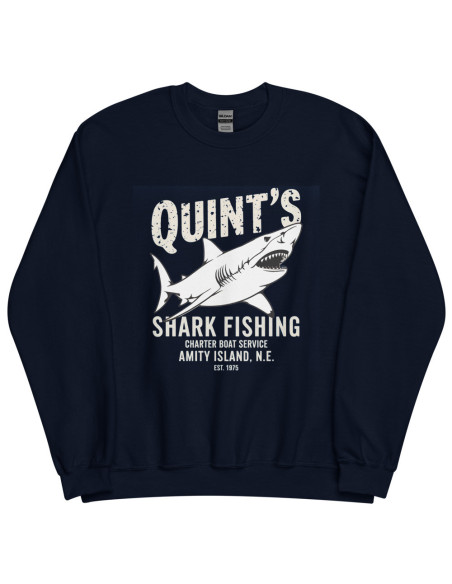 Sweat Unisexe à Col Rond JAWS