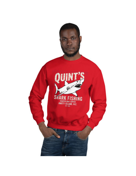 Sweat Unisexe à Col Rond JAWS