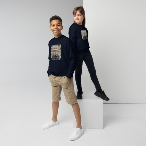 Sweat classique enfant | Gildan 18000B OPTICHIEN