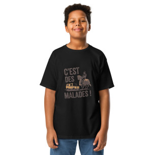 T-shirt classique enfant c'est des malades