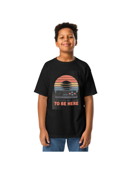 T-shirt classique enfant Paused my game