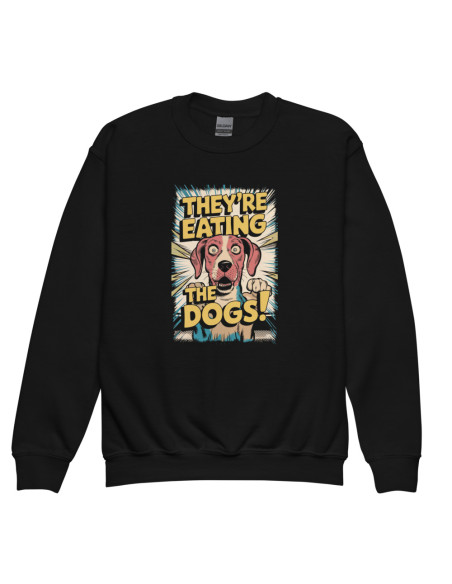 Sweat classique enfant | Gildan 18000B eating the dogs