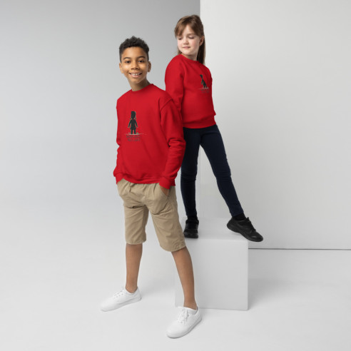 Sweat classique enfant | Gildan 18000B green light red light