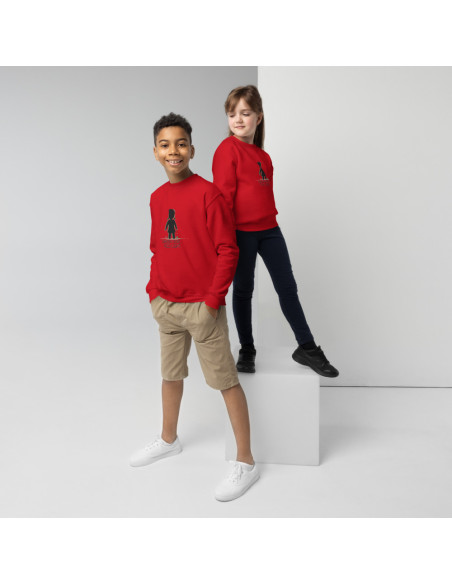 Sweat classique enfant | Gildan 18000B green light red light