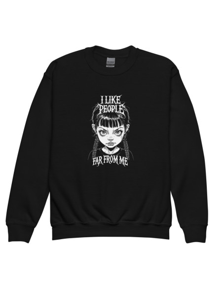Sweat classique enfant | Gildan 18000B I like people