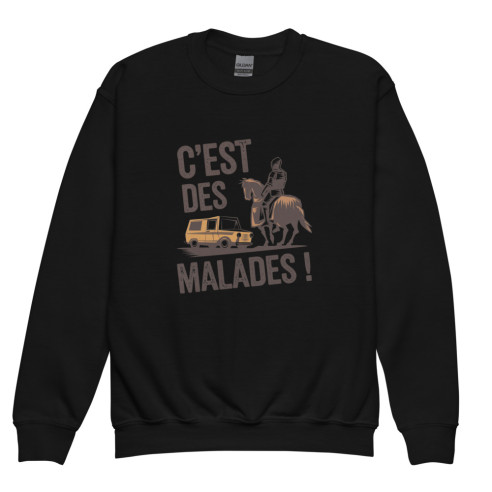 Sweat classique enfant | Gildan 18000B C'est des malades