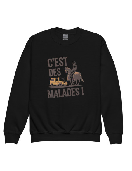Sweat classique enfant | Gildan 18000B C'est des malades