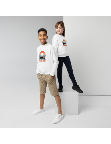 Sweat classique enfant | Gildan 18000B paused my game