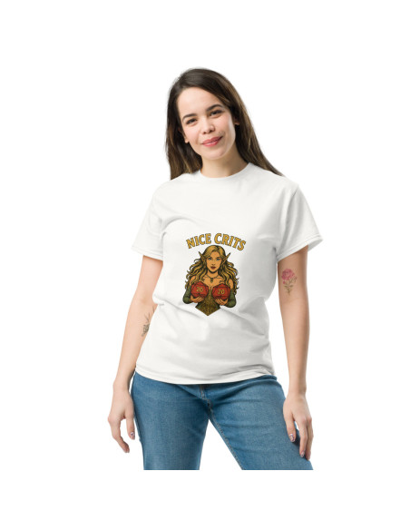 T-shirt classique unisexe Nice Crits