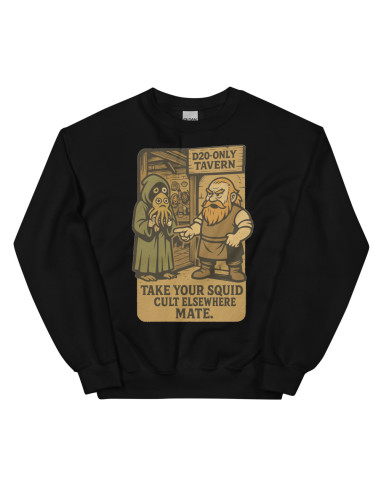 Sweat Unisexe à Col Rond le duel épique