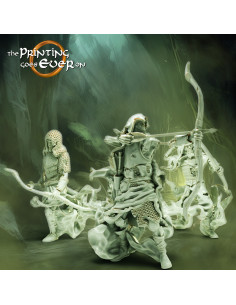 Figurines Fantasy – Archers Fantômes pour Jeux de Rôle