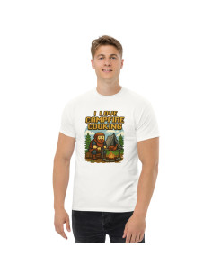 T-shirt classique unisexe I love campfire cooking 2
