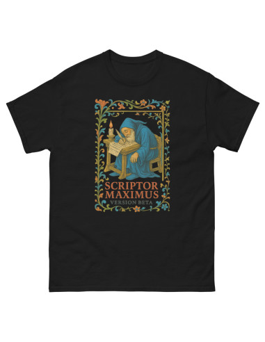 T-shirt classique unisexe scriptor maximus