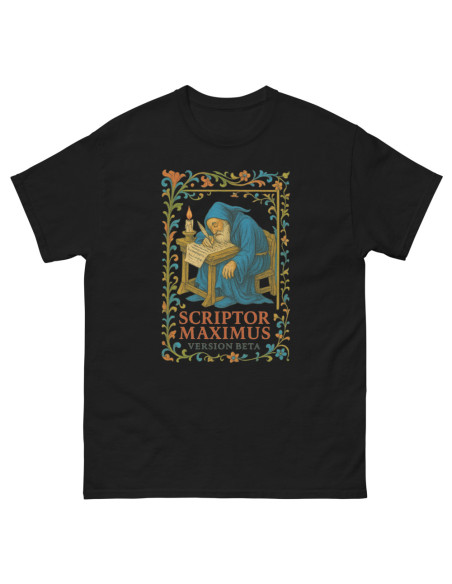 T-shirt classique unisexe scriptor maximus