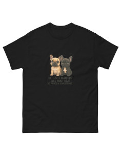 T-shirt classique unisexe bulldogs mignons 2