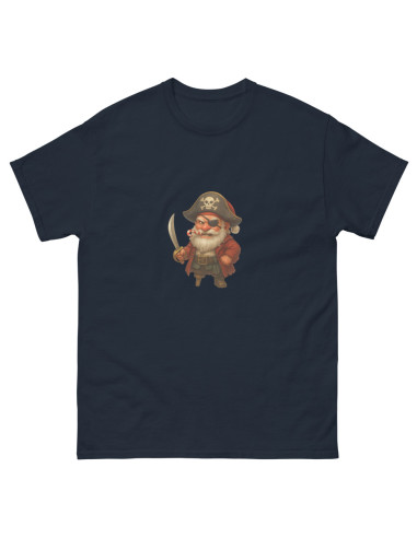 T-shirt classique unisexe Pirate Christmas