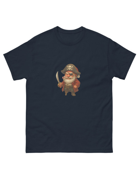 T-shirt classique unisexe Pirate Christmas