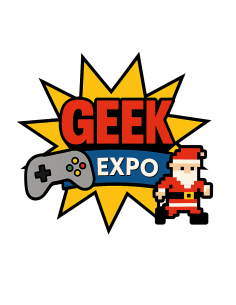 Geek Expo Pixel – Gamer & Santa Retro Design