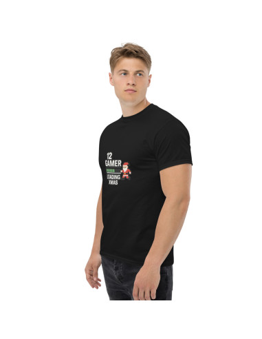 Gamer Loading Xmas – Pixel Santa Retro Gaming