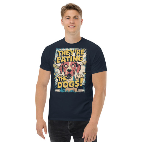 T-shirt classique unisexe eating the dogs