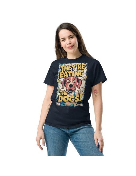 T-shirt classique unisexe eating the dogs