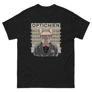 T-shirt classique unisexe OPTICHIEN