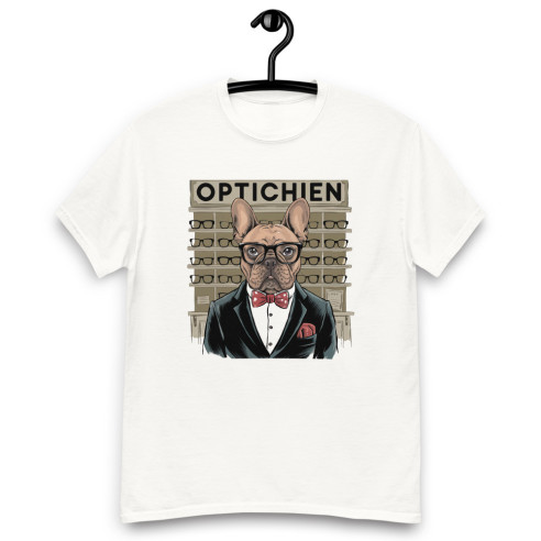 T-shirt classique unisexe OPTICHIEN