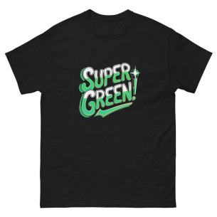 T-shirt classique unisexe SUPER GREEN