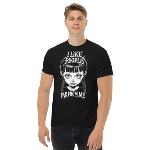 T-shirt classique unisexe I like people