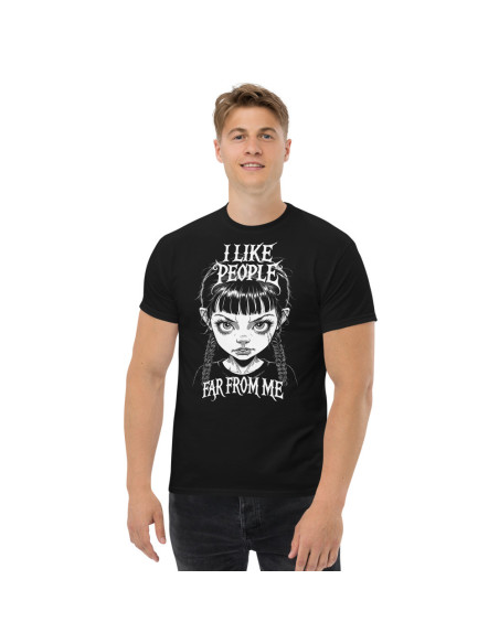 T-shirt classique unisexe I like people