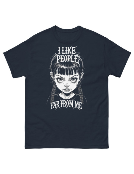 T-shirt classique unisexe I like people