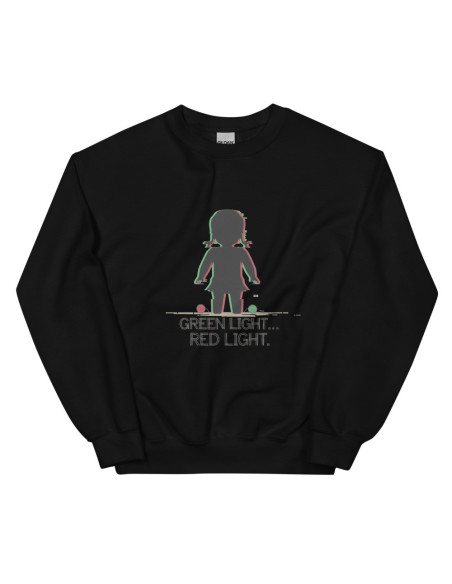 Sweat Unisexe à Col Rond green light red light