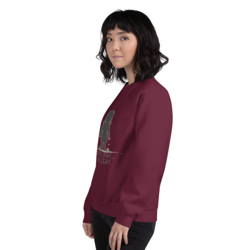 Sweat Unisexe à Col Rond green light red light