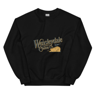 Sweat Unisexe à Col Rond CHEESE COWG