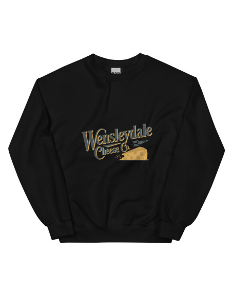 Sweat Unisexe à Col Rond CHEESE COWG