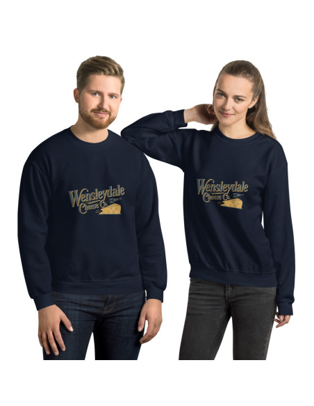 Sweat Unisexe à Col Rond CHEESE COWG