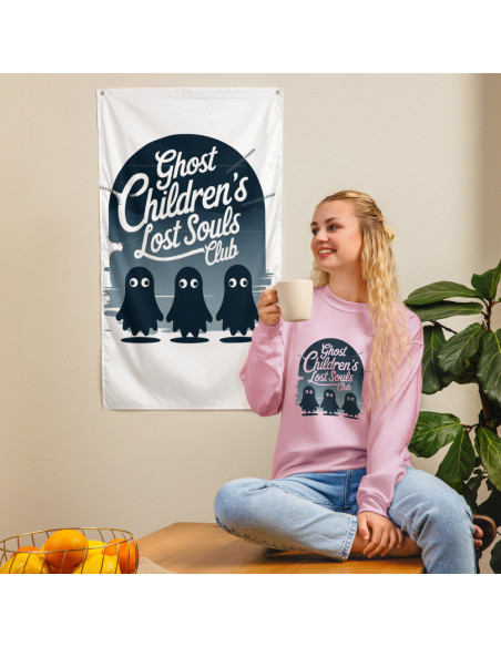 Sweat Unisexe à Col Rond Coraline ghost's