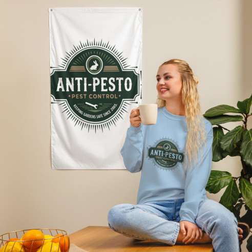 Sweat Unisexe à Col Rond ANTI PESTO