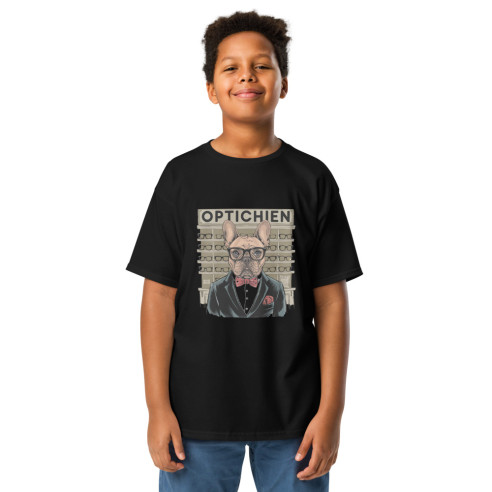 T-shirt classique enfant OPTICHIEN