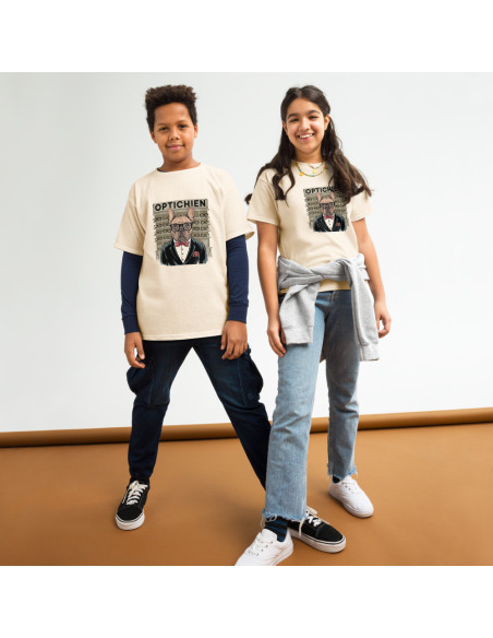 T-shirt classique enfant OPTICHIEN